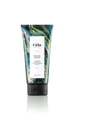 Cela Black Gold Supreme Coffee Scrub retail $35